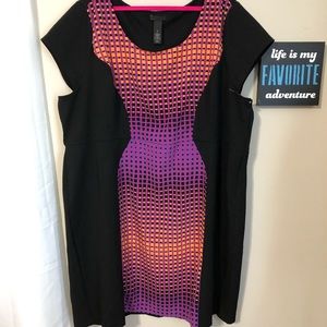 Lane Bryant Black Career Purple NWOT 28  g0146